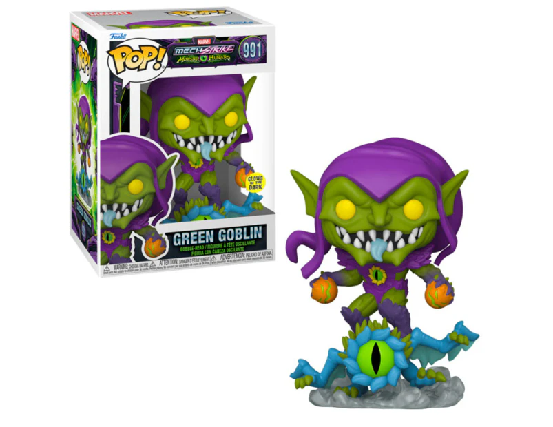 Marvel Monster Hunters Green Goblin Glow in the Dark Pop! Vinyl