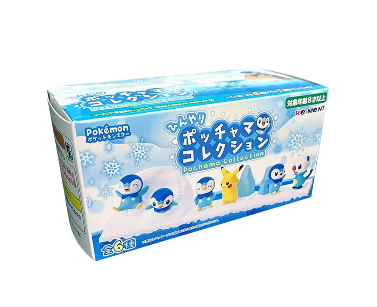 Re-Ment Pokemon Cooling Piplup Collection Mini Figure Blind Box