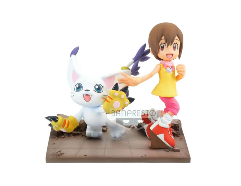 Digimon Adventure DXF Adventure Archives Hikari And Tailmon Figure