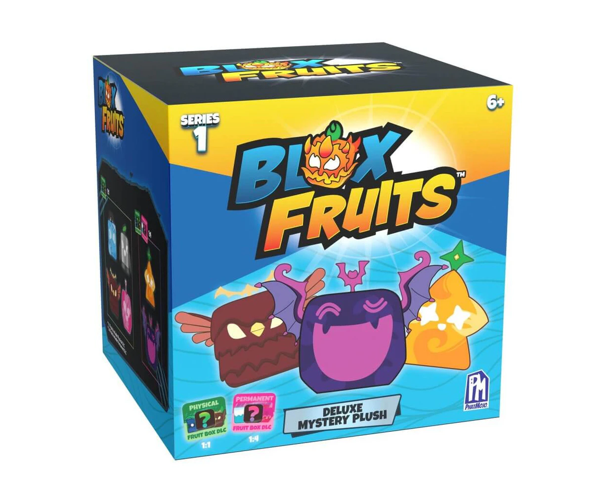 Blox Fruits 8 inch Collectible Plush Blind Box With DLC Code