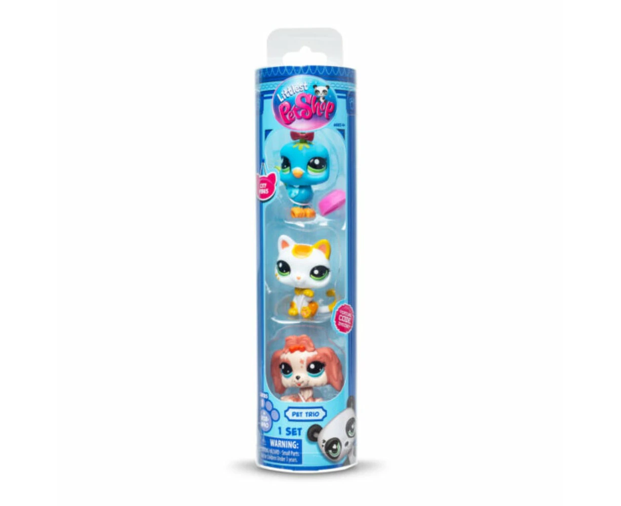 Littlest Pet Shop Trio In Tube City Vibes 3 Pack Figures