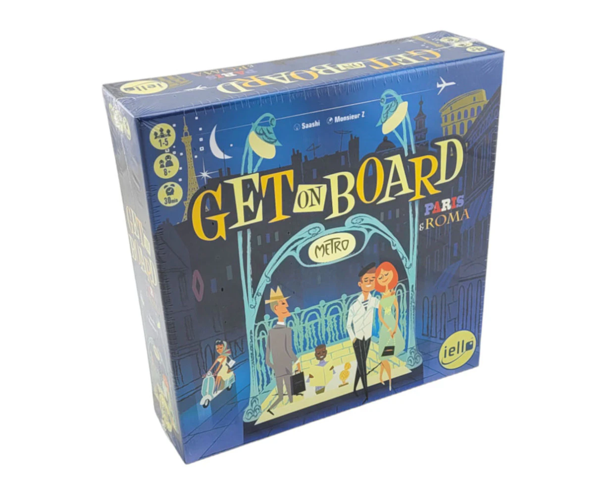 Get On Board Paris and Rome Board Game