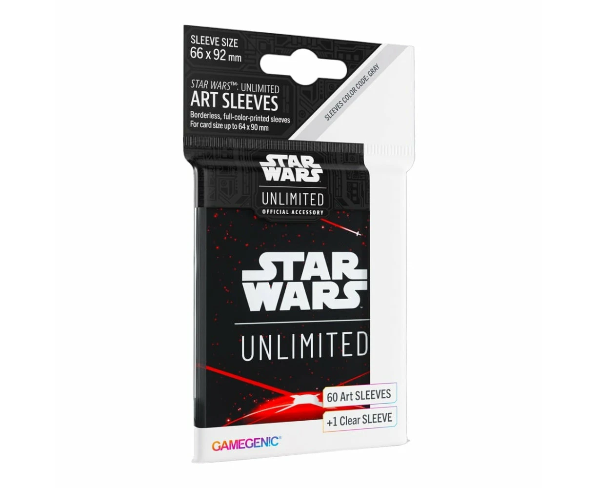 Gamegenic Star Wars Unlimited Art Sleeves (Space Red)