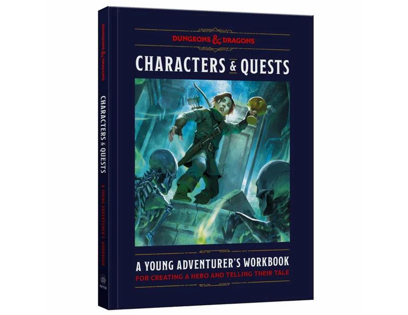 Dungeons and Dragons Characters and Quests A Young Adventurers Workbook