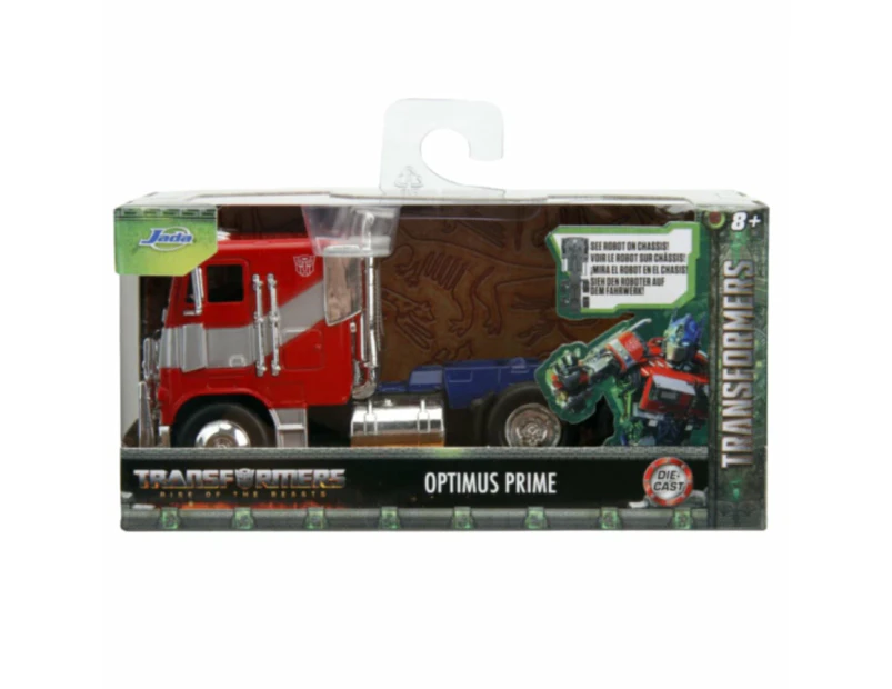 Transformers Rise of the Beasts Optimus Prime 1:32 Scale Vehicle