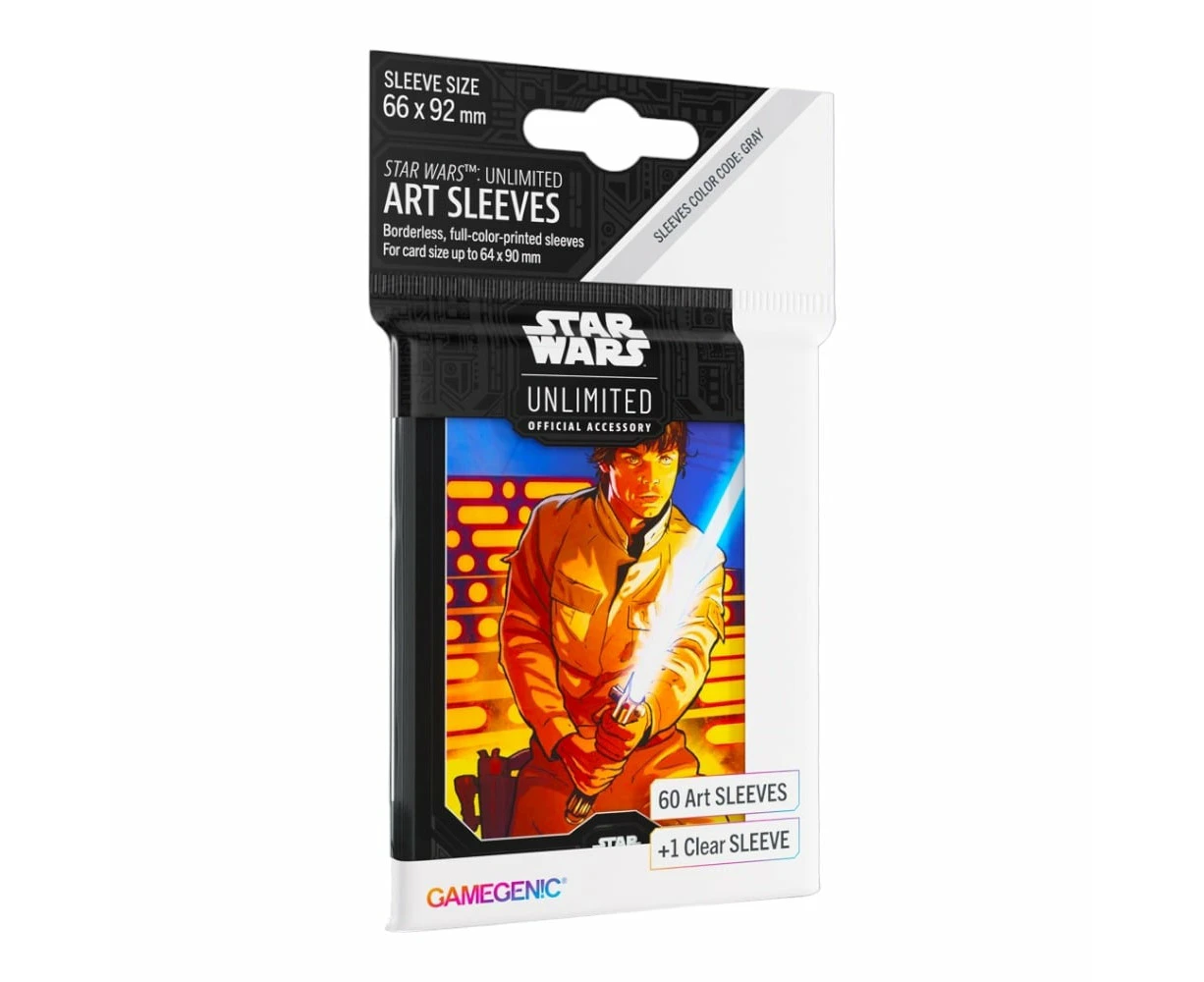 Gamegenic Star Wars Unlimited Art Sleeves (Luke Skywalker)