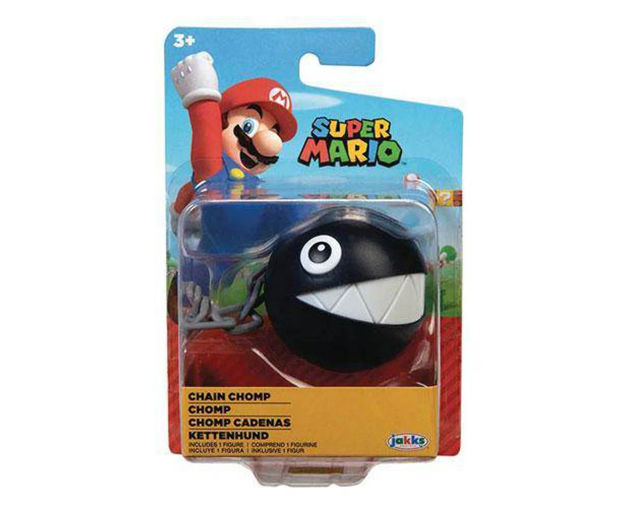 Nintendo Super Mario 2 Chain Chomp 1/2-Inch Mini Action Figure