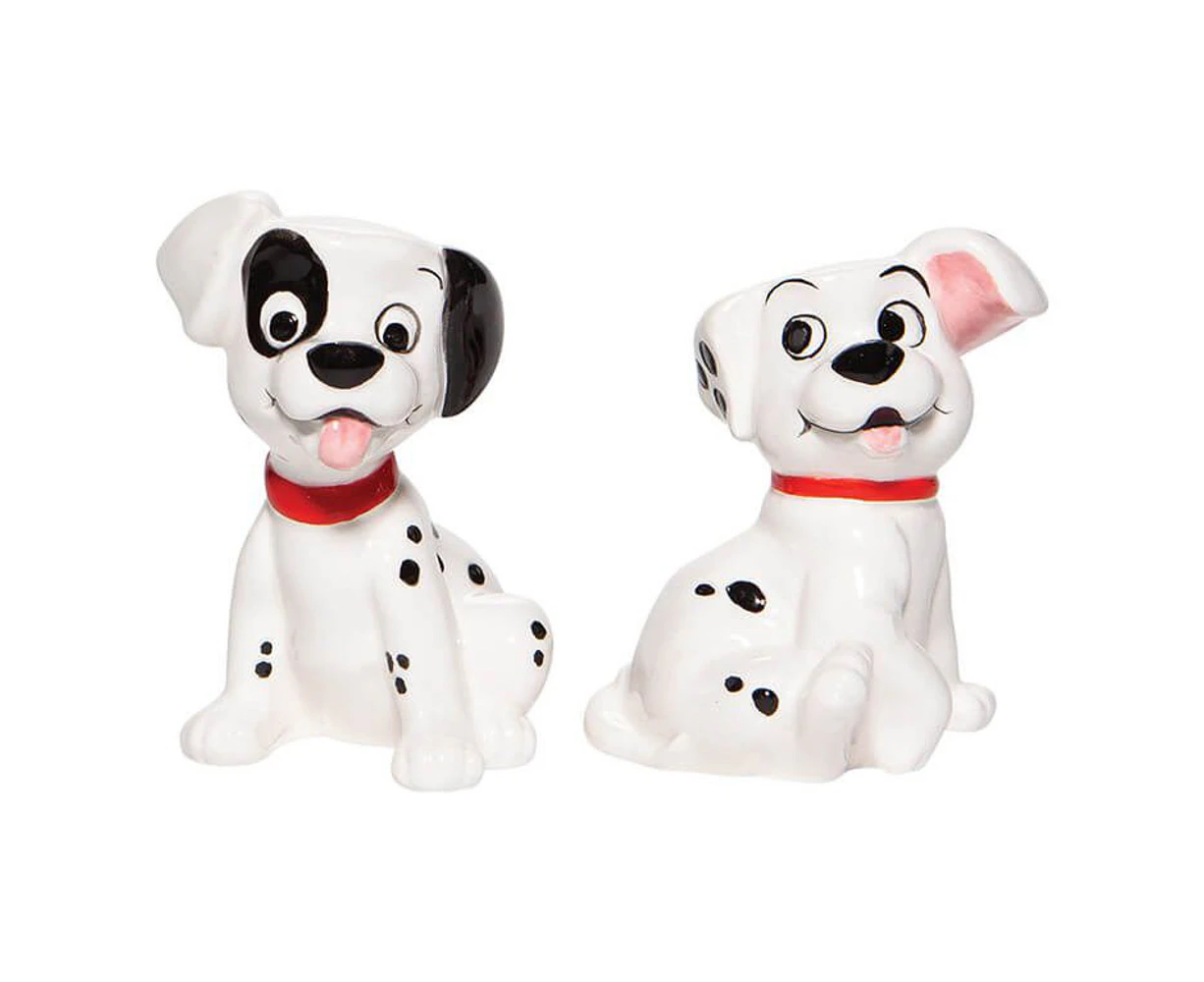 Disney Gifts - Salt & Pepper Shaker Set: 101 Dalmatian, Patch And Lucky, Stoneware, 7.5cm Height