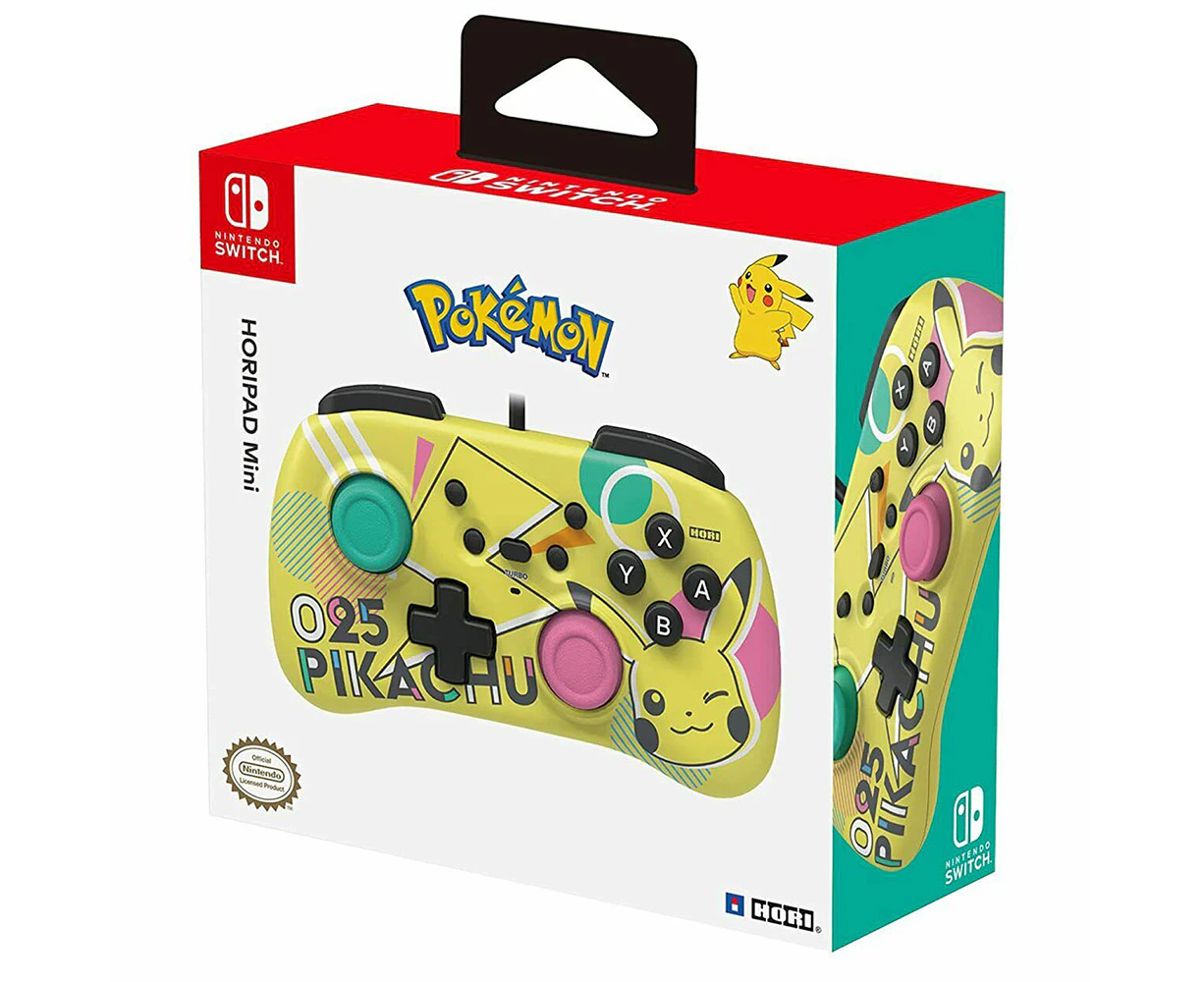 HORI HORIPAD Mini Pikachu POP Controller for Nintendo Switch