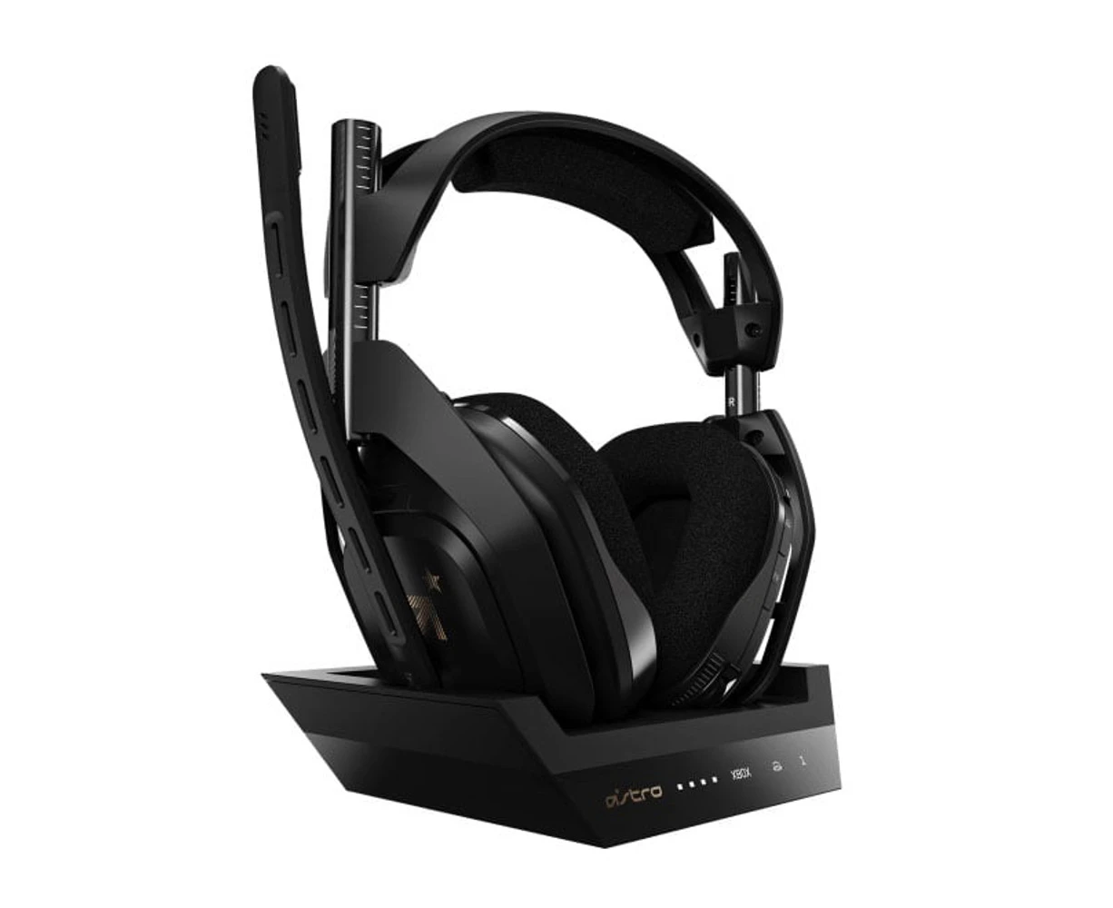 ASTRO A50 Gen 4 Wireless Headset (Black/Gold) for Xbox One / PC and Mac