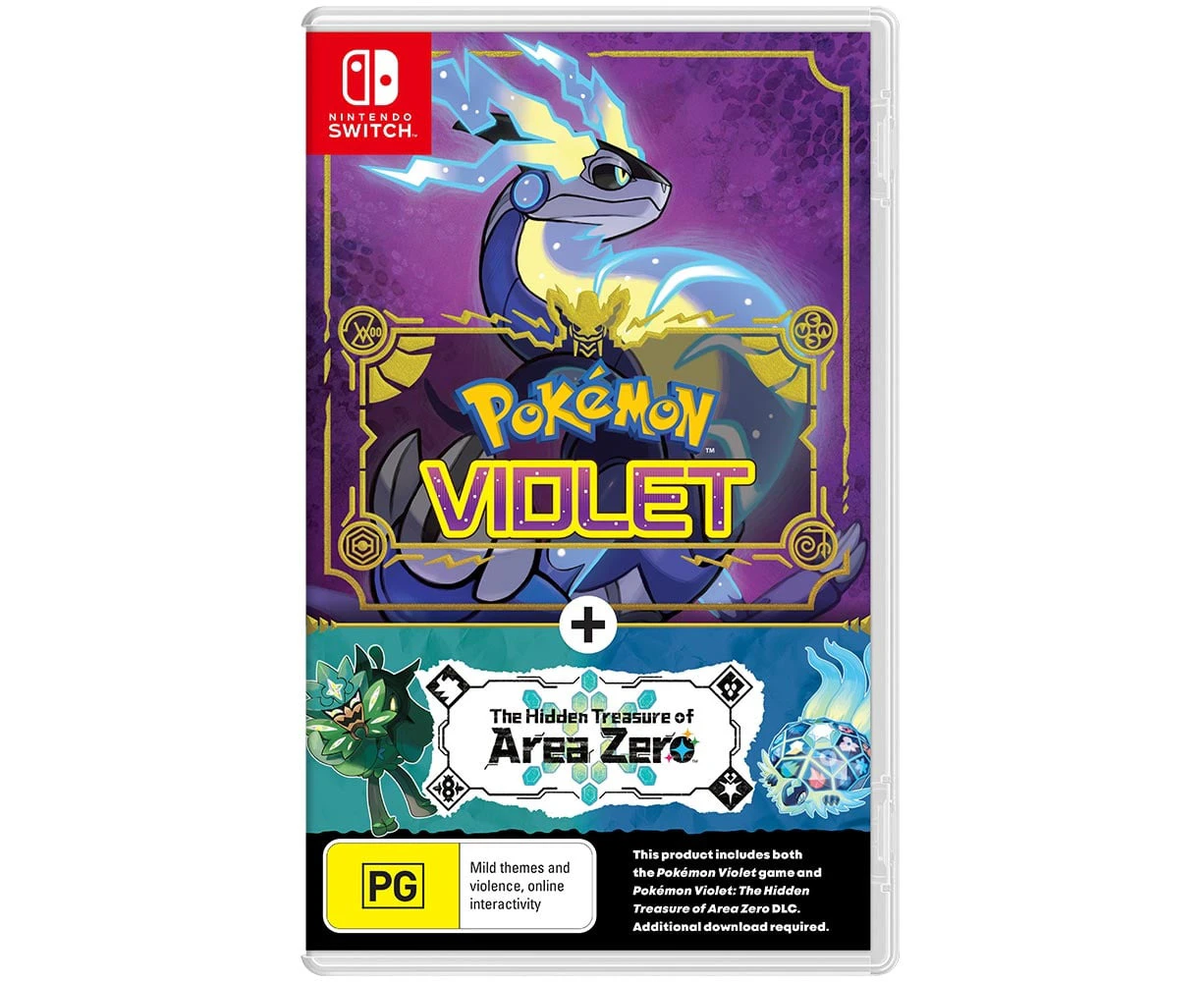 Pokemon Violet + The Hidden Treasure of Area Zero (Switch)