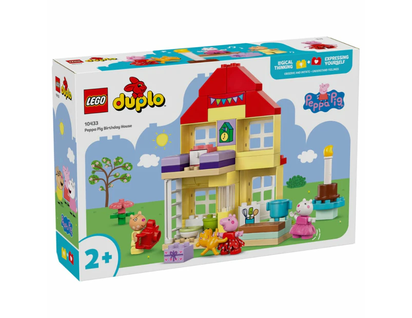 LEGO® DUPLO Pig Peppa Pig Birthday House 10433