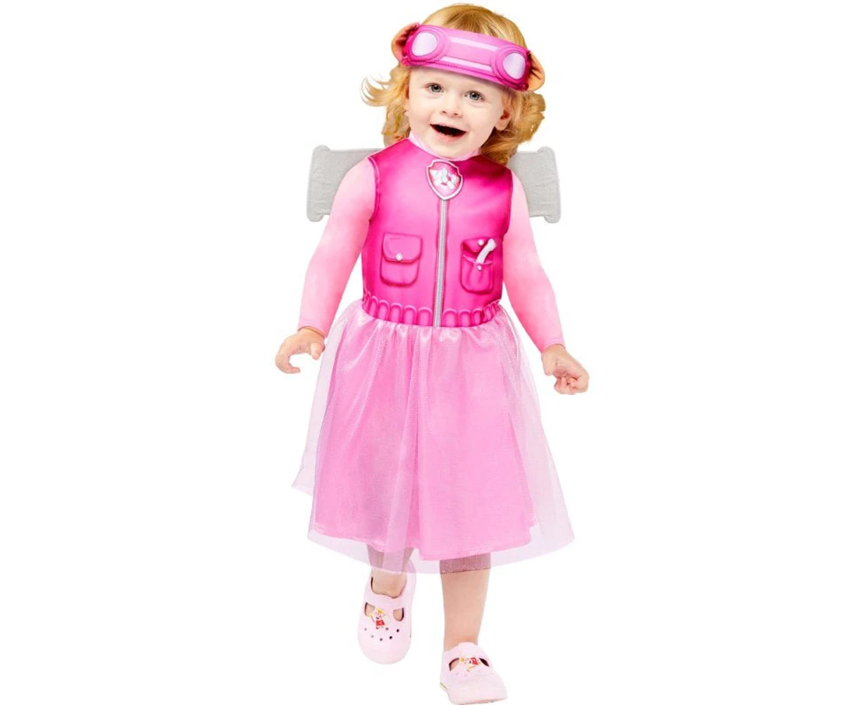 Paw Patrol Infant Girls Pink Skye Dress Up Costume Girls