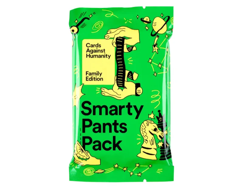 Cards Against Humanity Family Edition Smarty Pants Pack Expansion Card Game