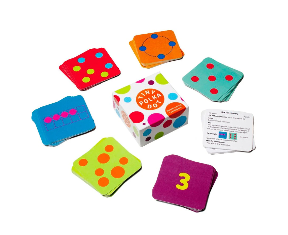 Tiny Polka Dot Card Game