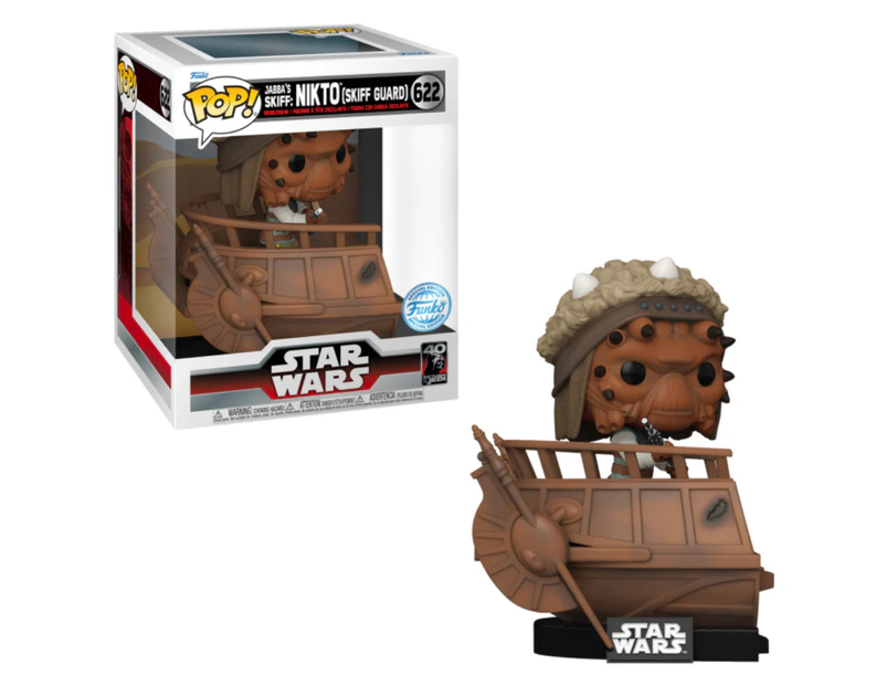 Star Wars Nikto Jabba's Skiff 40th Anniversary Build-A-Scene Deluxe Funko POP! Vinyl