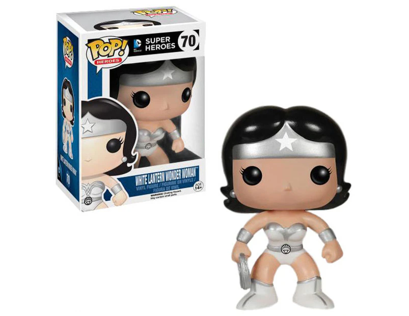 DC Super Heroes White Lantern Wonder Woman Funko POP! Vinyl