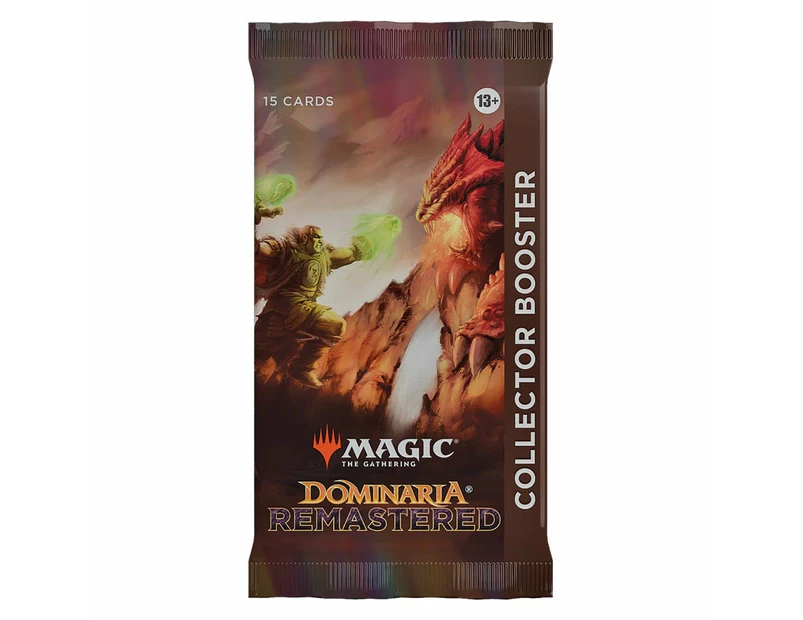 Magic The Gathering: Dominaria Remastered Collector Booster Pack