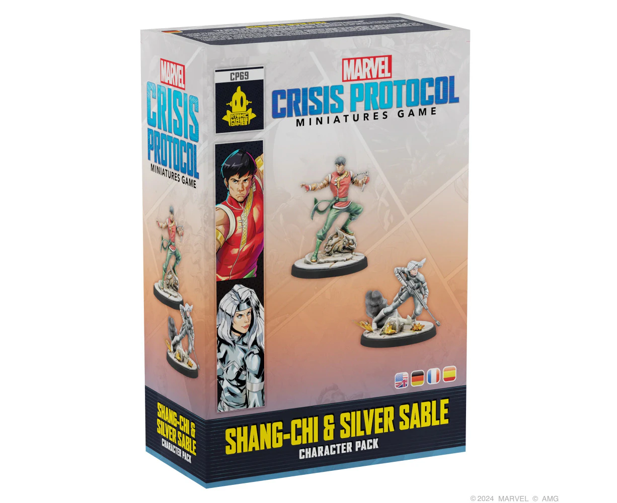 Marvel: Crisis Protocol Shang Chi and Silver Sable Character Pack