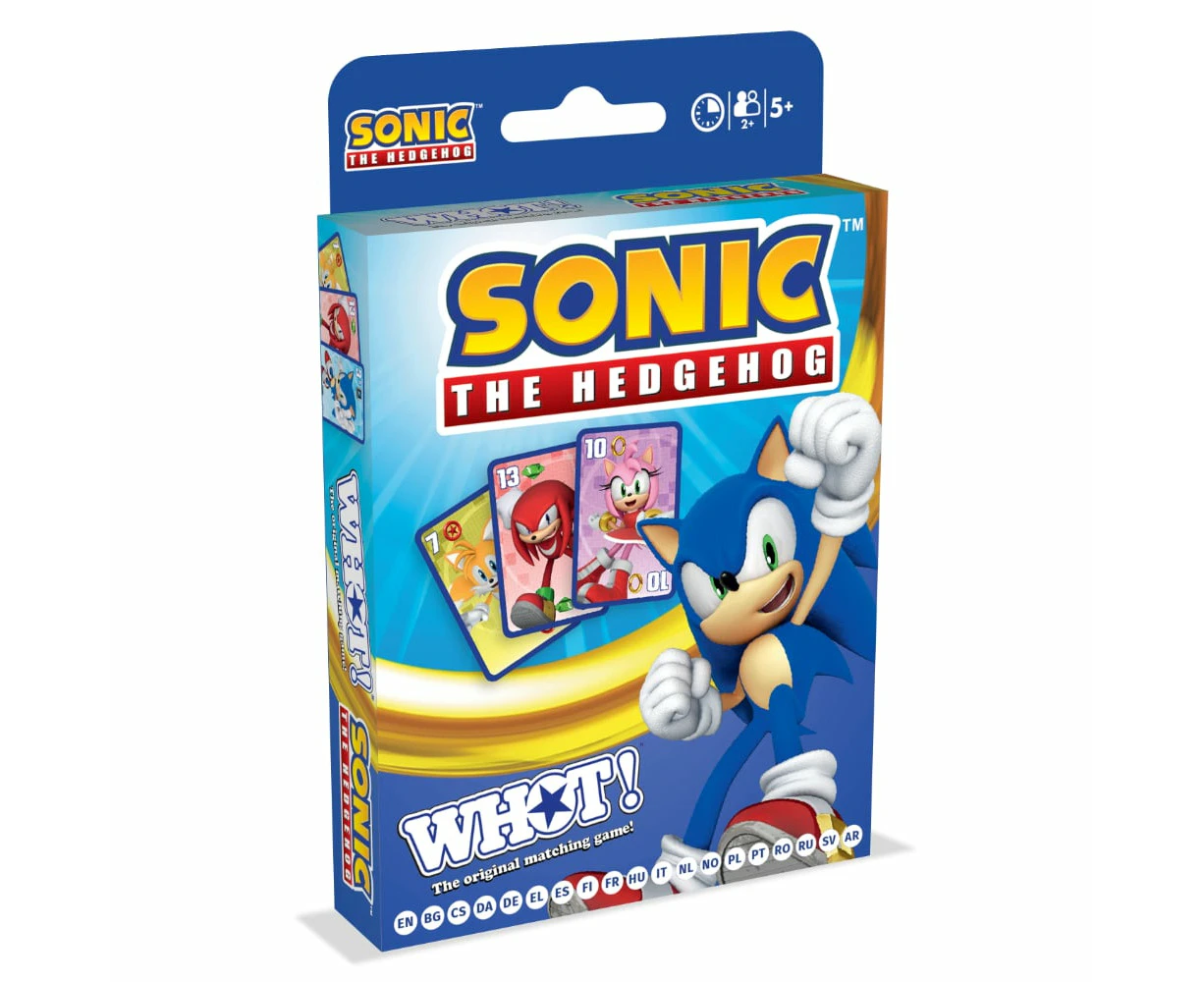 Sonic the Hedgehog WHOT! Card Game