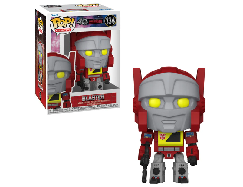 Transformers Generation 1 Blaster Funko POP! Vinyl