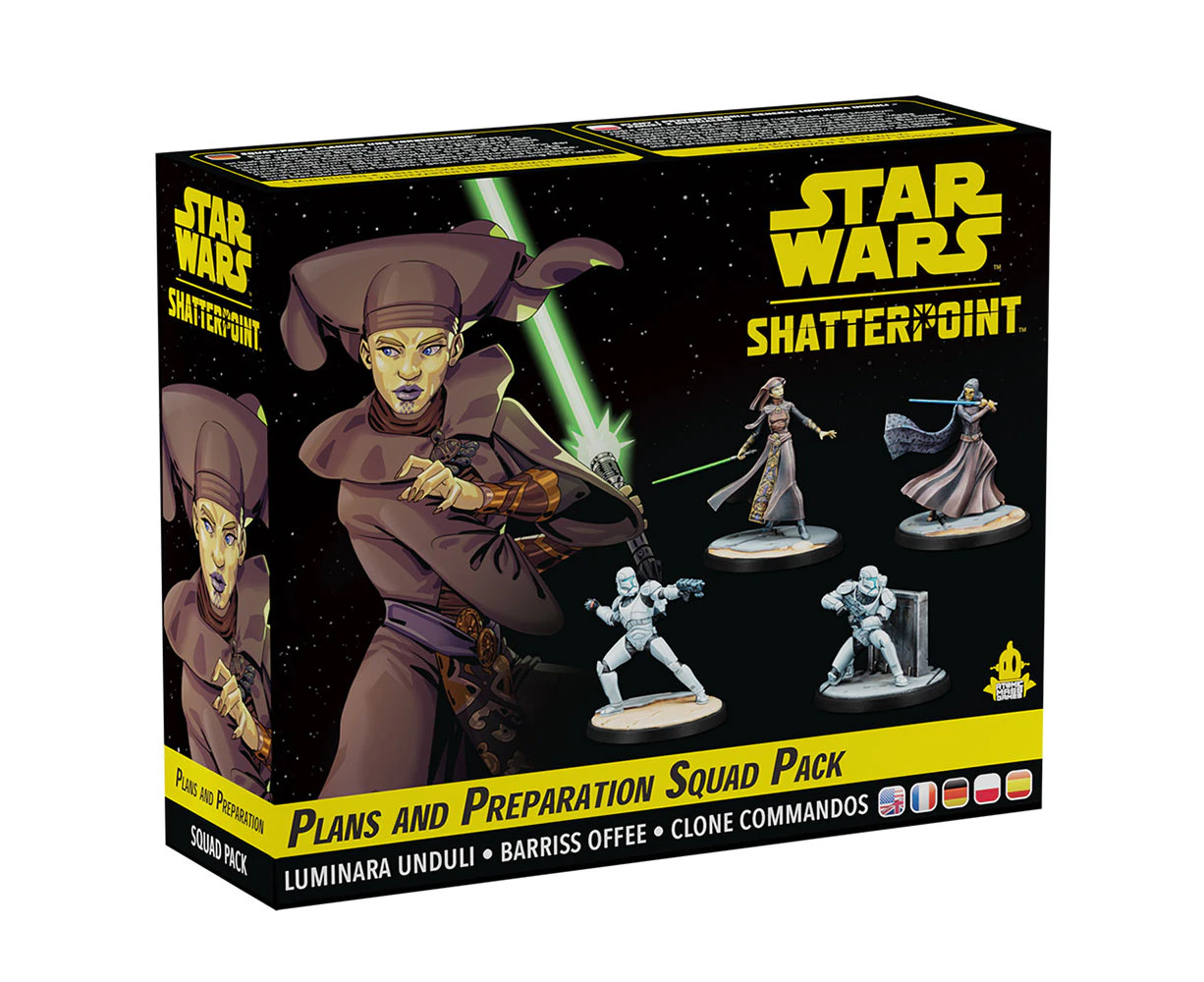 Star Wars Shatterpoint Plans and Preparation Squad Pack Expansion Miniatures Game