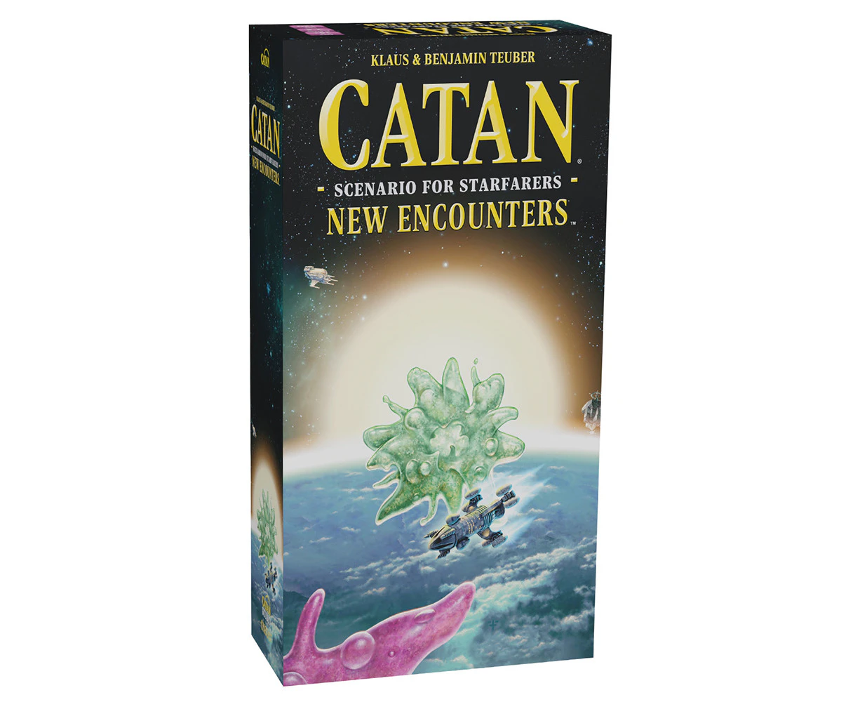 Catan: Starfarers New Encounters Scenario Expansion Board Game