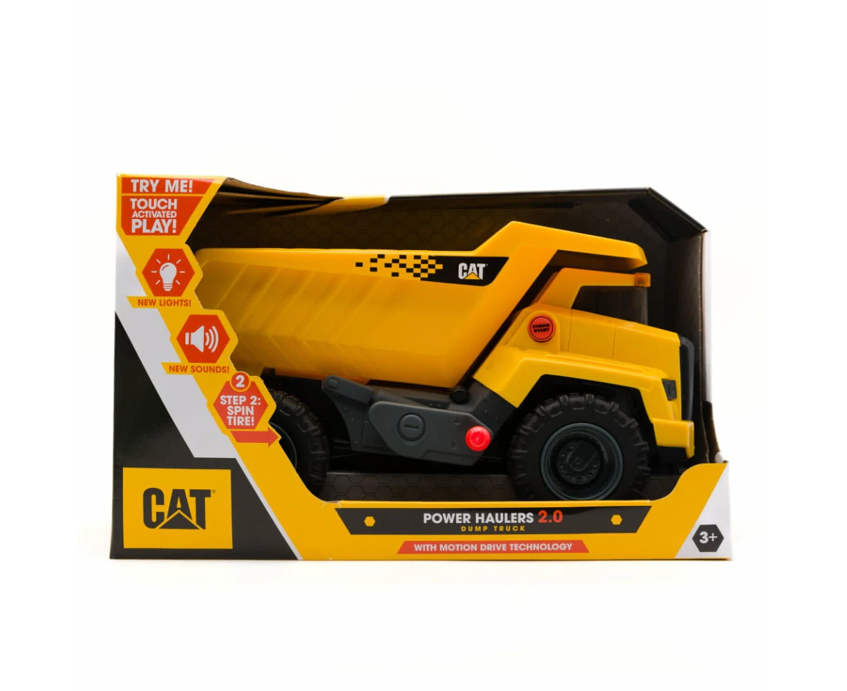 CAT Power Haulers 2.0 12 inch Dump Truck Toy Vehicle