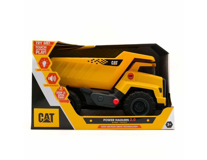 CAT Power Haulers 2.0 12 inch Dump Truck Toy Vehicle