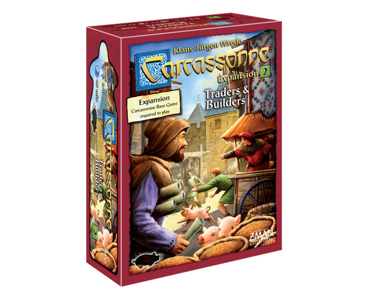 Carcassonne: Traders and Builders Expansion 2 Board Game