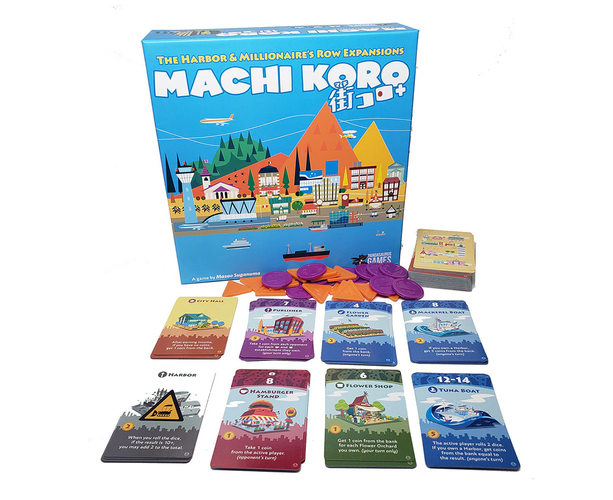 Machi Koro 5th Anniversary Expansion Board Game