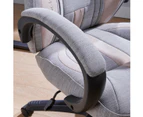 X Rocker Maverick Ergonomic Office Gaming Chair Dove Grey/Blush