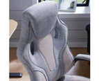 X Rocker Maverick Ergonomic Office Gaming Chair Dove Grey/Blush