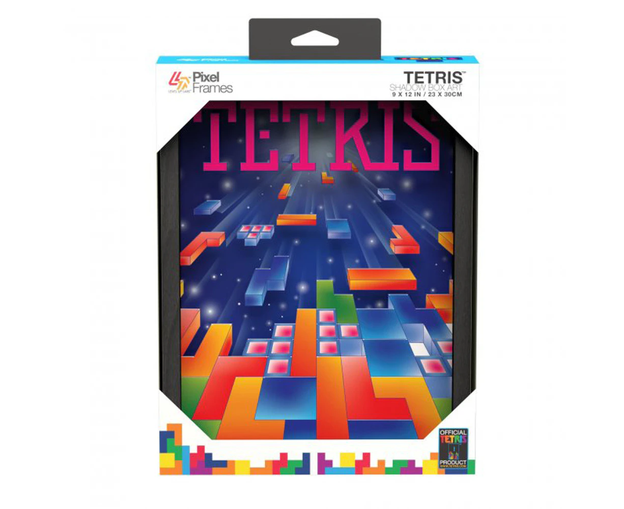 Pixel Frames Tetris 9 inch x 12"