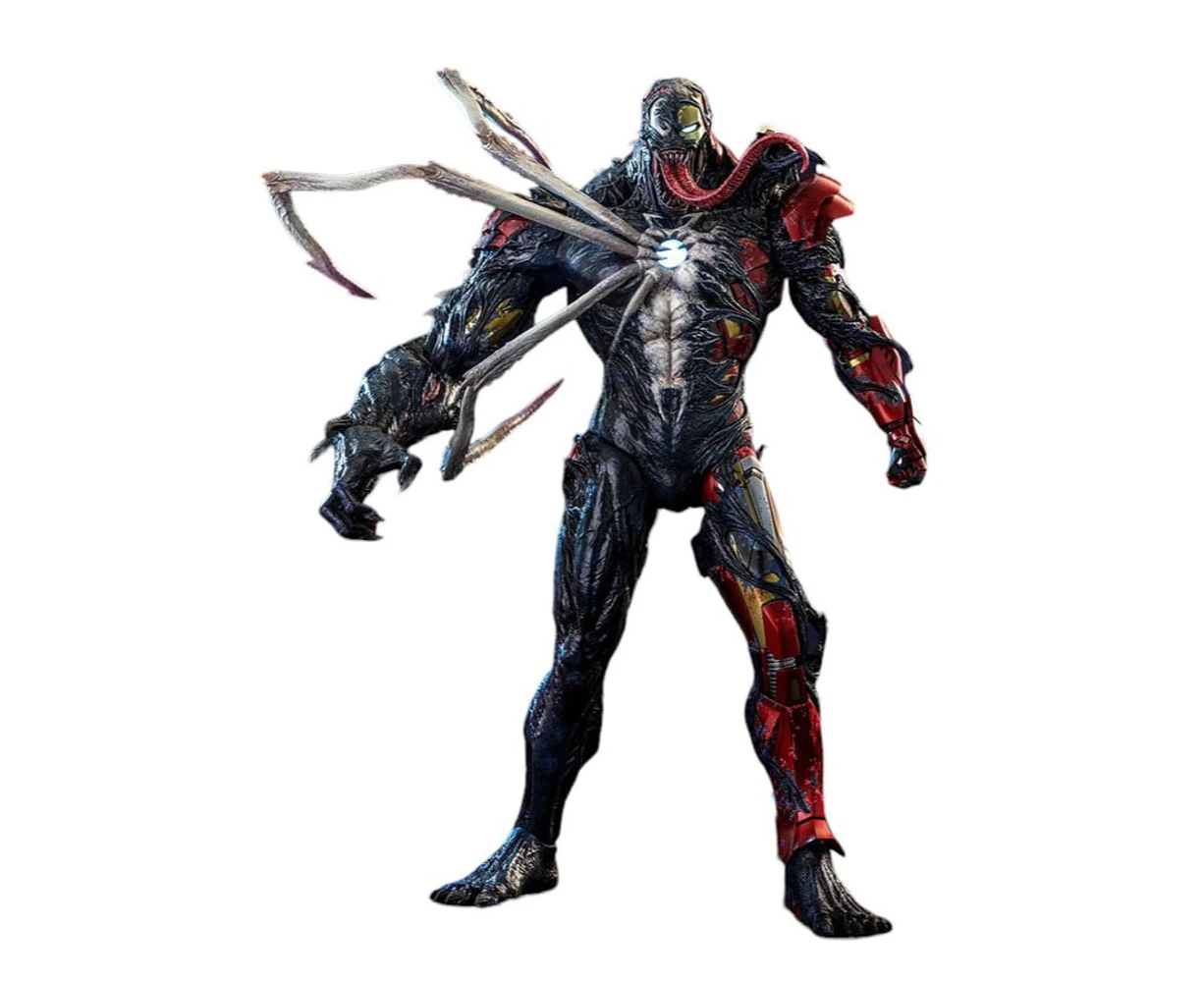 Hot Toys Spider-Man Maximum Venom Venomized Iron Man 1:6 Scale Collectable Action Figure