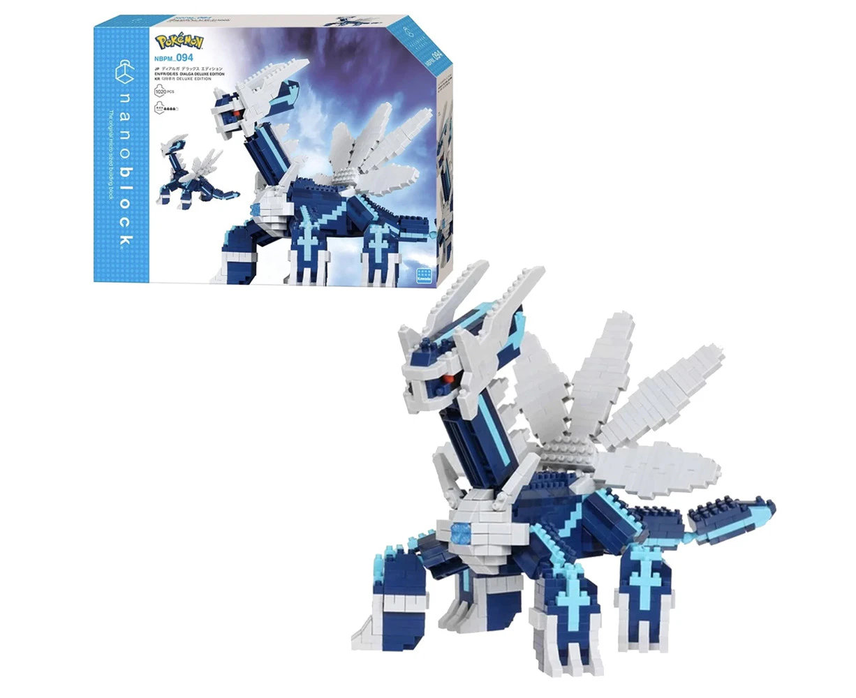 Nanoblock x Pokemon Dialga Deluxe Edition