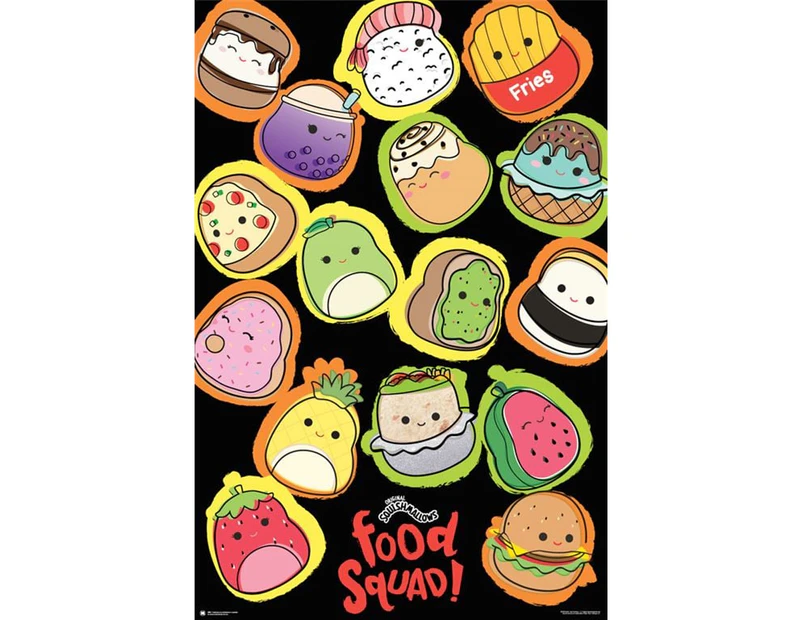 Squishmallows Food Squad Poster