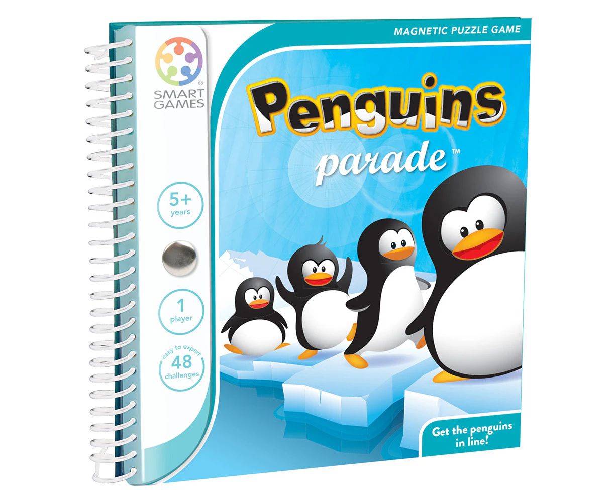 Penguins Parade Magnetic Travel Educational Puzzle Game