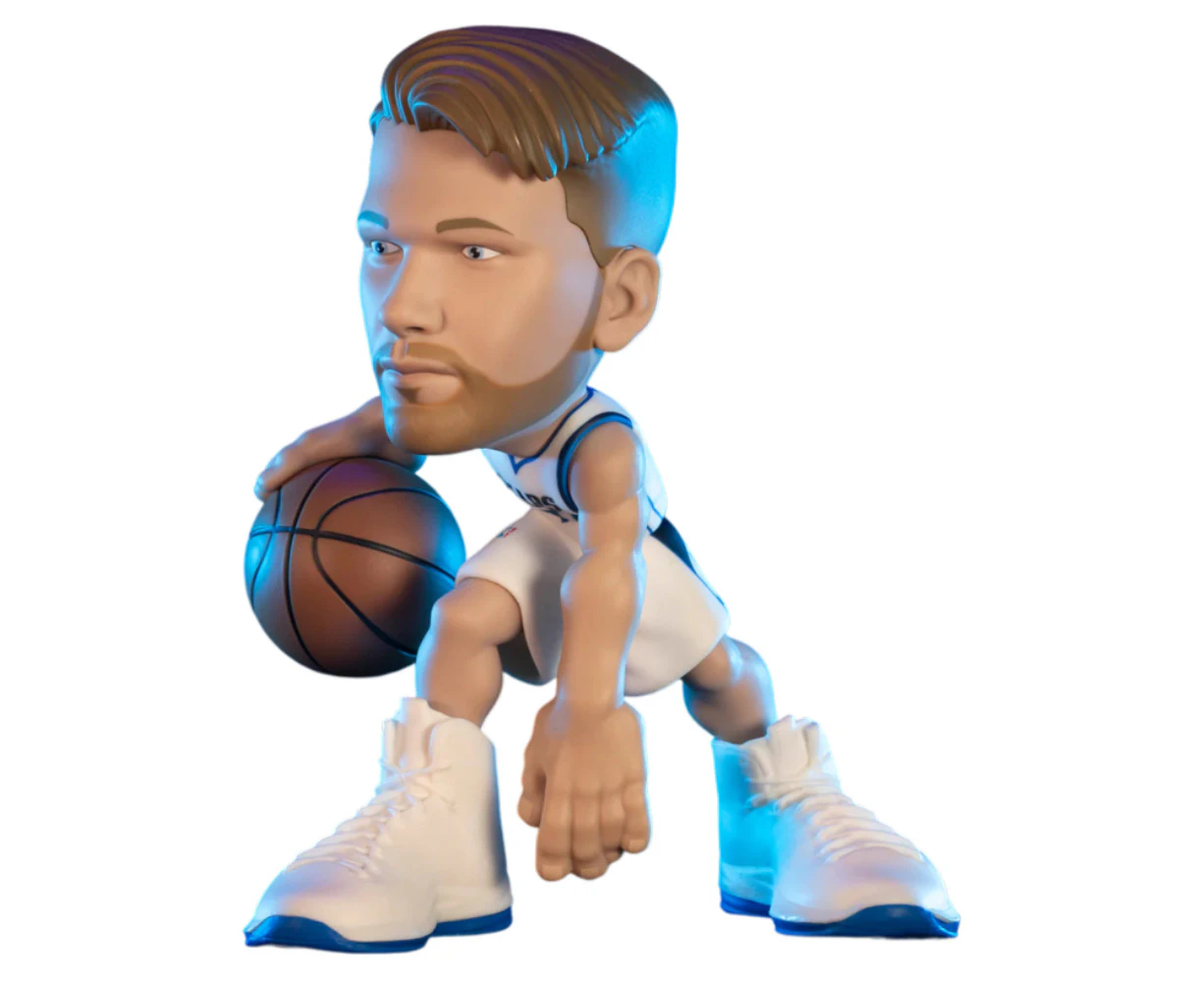 Small-STARS NBA Luka Doncic 2022 Mavericks Mini White Jersey 6 inch Vinyl Figure