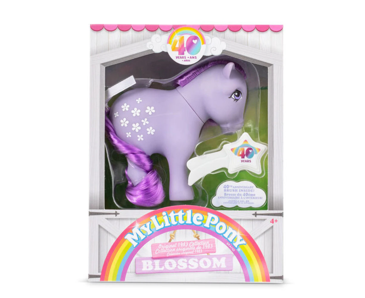 My Little Pony 40th Anniversary Original 1983 Ponies Blossom