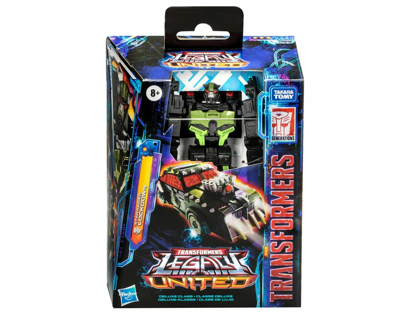 Transformers Legacy United Star Raider Lockdown Deluxe Class Action Figure