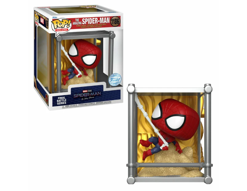 Spider-Man No Way Home The Amazing Spider-Man Build A Scene Deluxe Funko POP! Vinyl