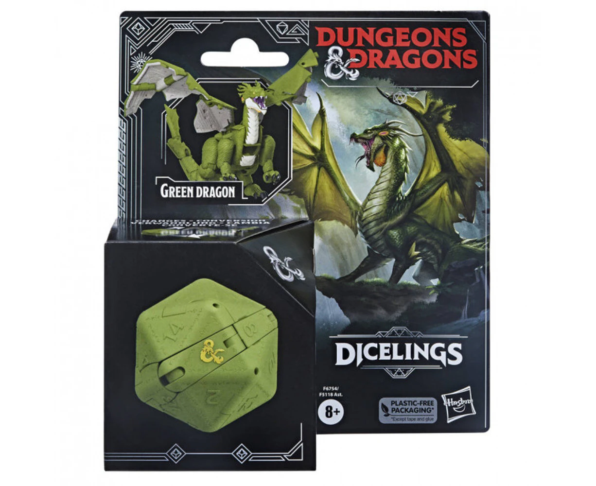 Dungeons and Dragons Green Dragon Dicelings Action Figure