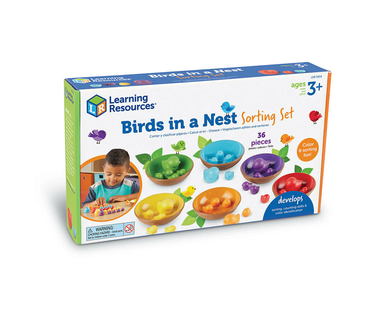 Learning Resources Birds In A Nest Sorting Set