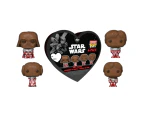 Star Wars Valentine 2024 Chocolate 4 Pack Funko POP! Vinyl