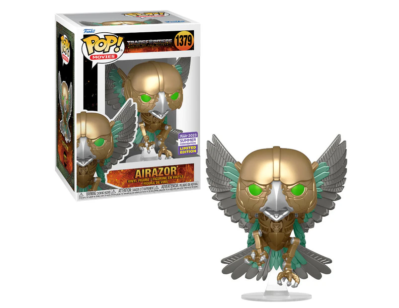 Transformers Rise Of The Beasts Airazor 2023 Summer Convention Exclusive Funko POP! Vinyl