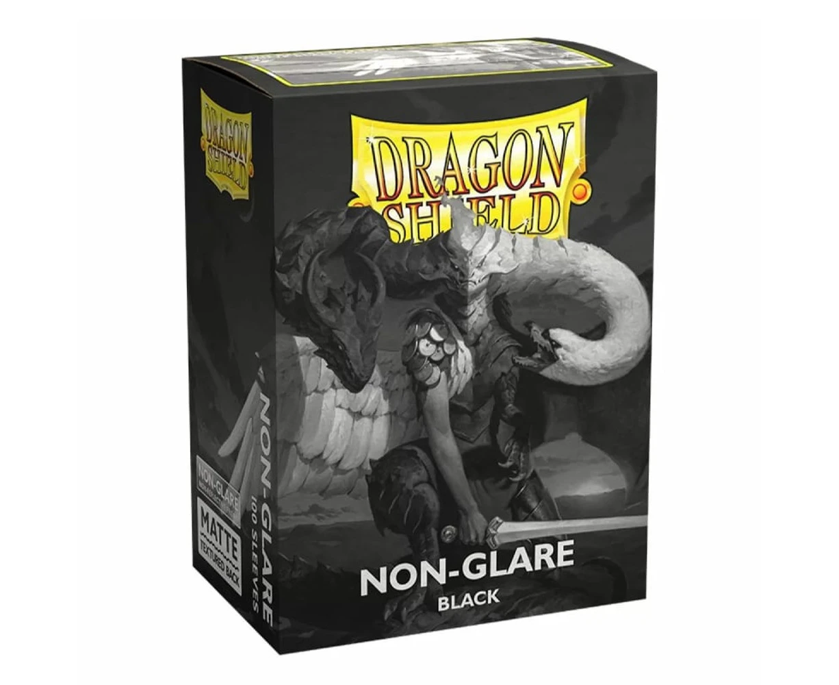 Dragon Shield Non-Glare Sleeves Black 100 Pack