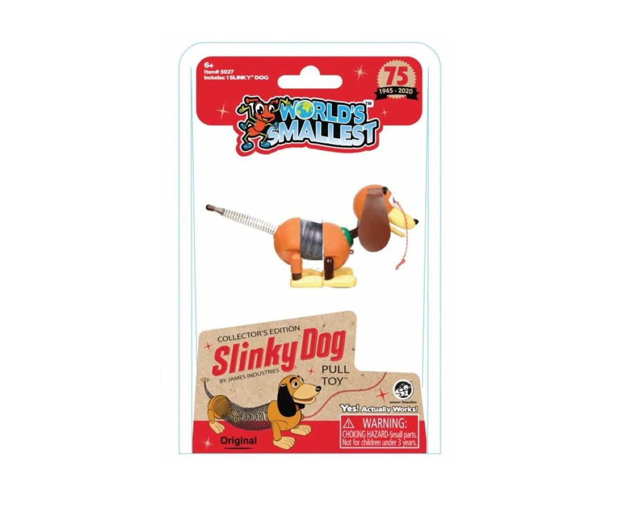 World's Smallest Slinky Dog Toy