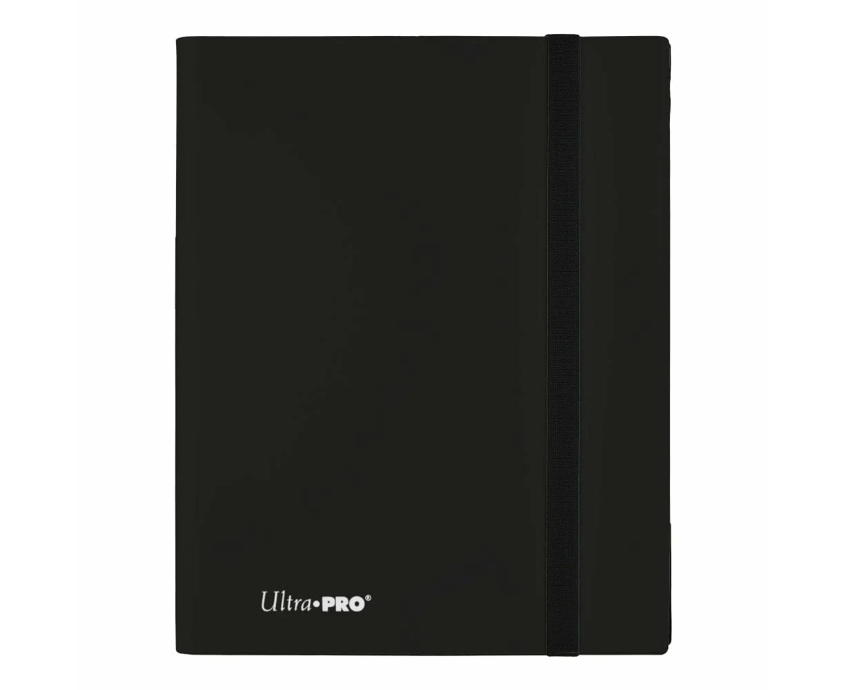 Ultra Pro 9 Pocket Eclipse Jet Black Pro Binder