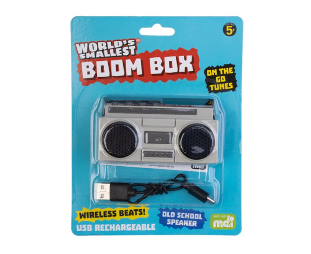 World's Smallest Boom Box Wireless Speaker